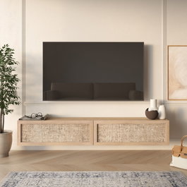 Hanah Home Future - FR8-SJ Soporte de TV en Roble